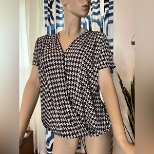 Tua Houndstooth Top Size XL